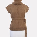 Chaleco cuello tortuga