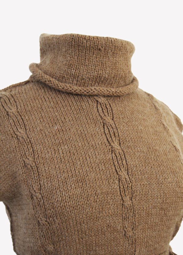 Chaleco cuello tortuga