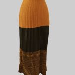 Falda Tricolor canelón