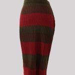 Falda Tricolor canelón 2x2