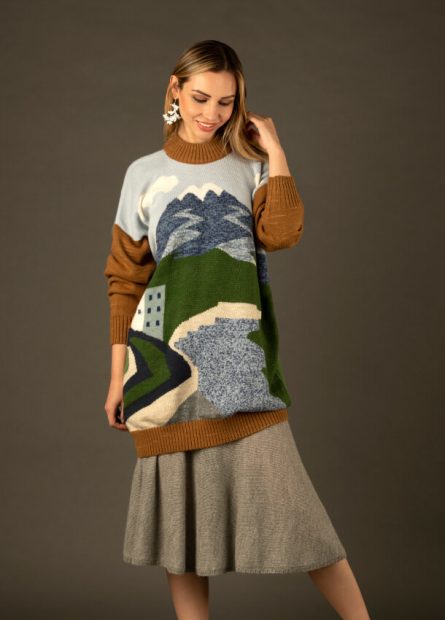 Suéter Paisajes Arequipa Mdelo 4