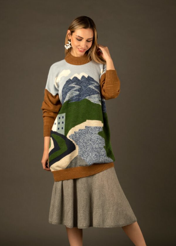 Suéter Paisajes Arequipa Mdelo 4