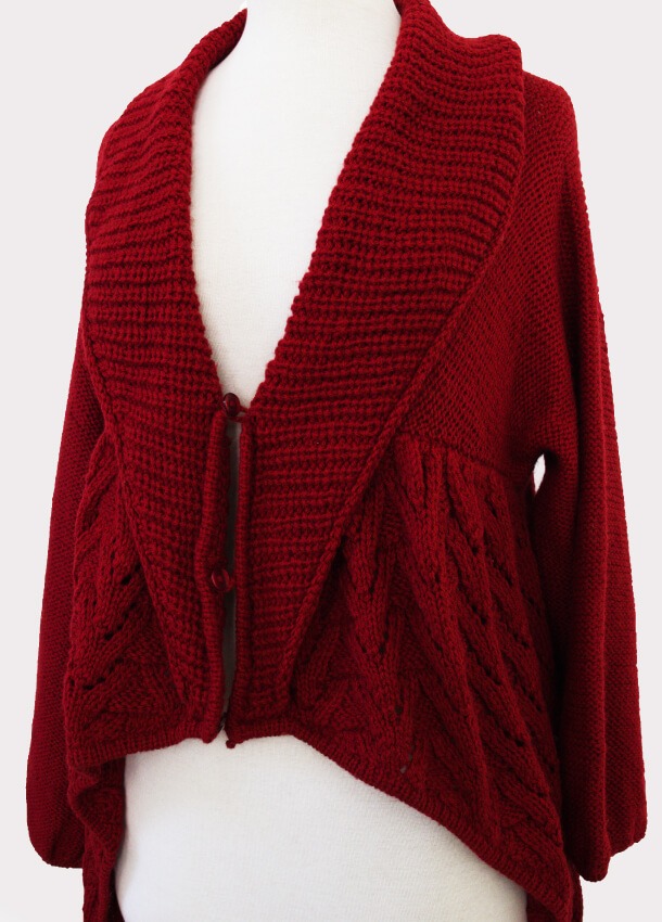 Cárdigan Cola de Pato